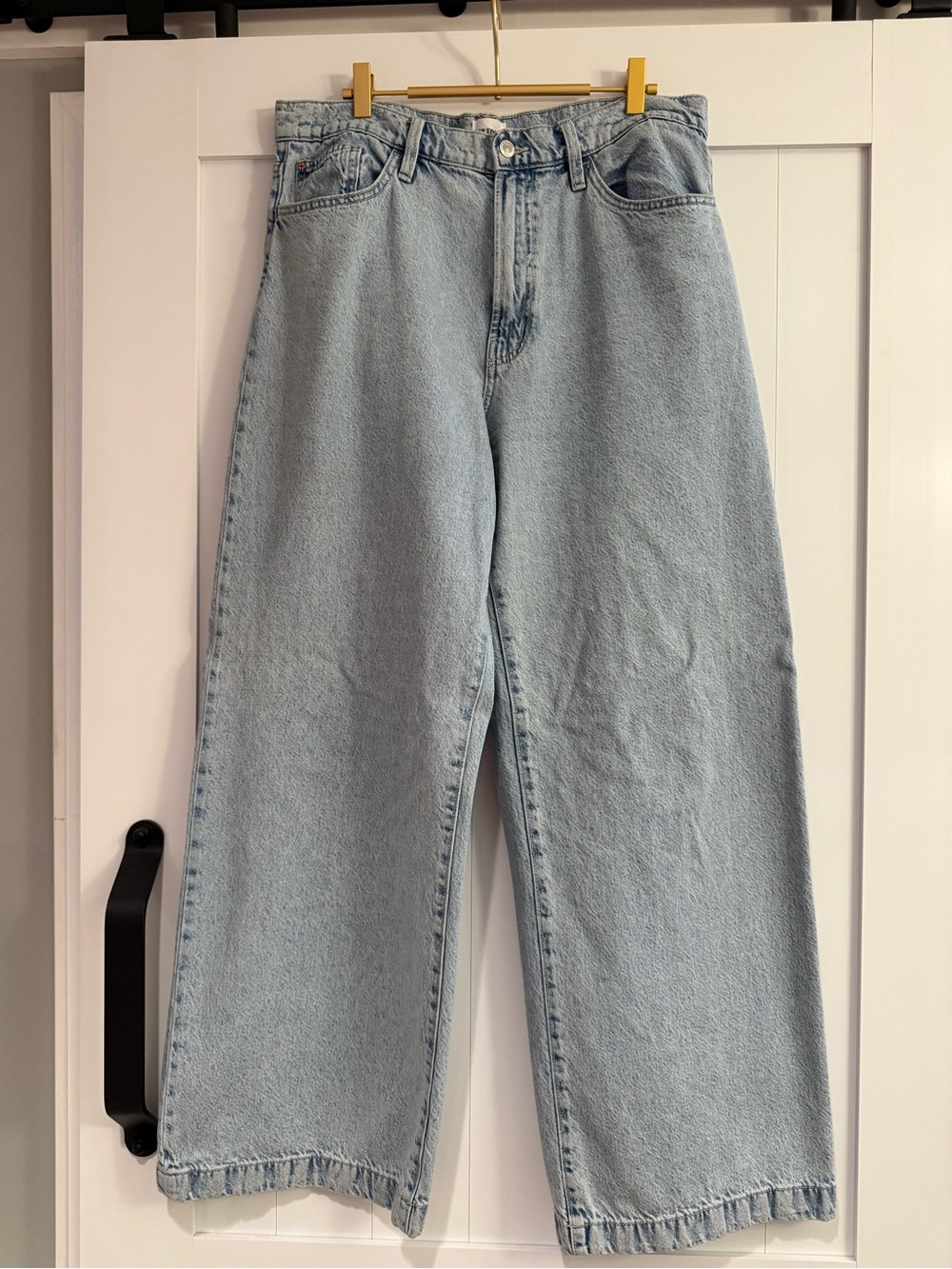 Hudson Jolene wide leg jeans size 30 NWOT